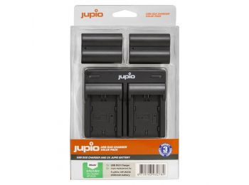 Jupio Fujifilm  NP-W235 2db fényképezőgép akkumulátor +