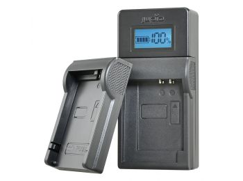 Jupio USB akkumulátor töltő Panasonic, Pentax, Fuji és N