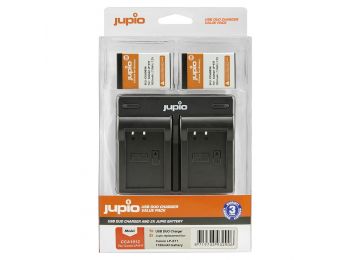 Jupio Value Pack Canon LP-E17 1100mAh 2db fényképezőgép 