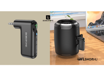 Borofone Vezeték nélküli Bluetooth kihangosító, 3,5 mm-