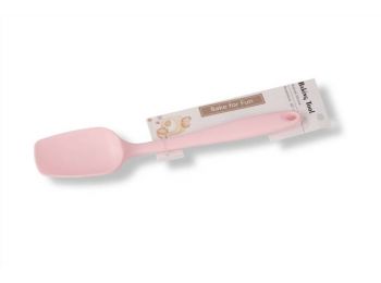 28 cm-es tömör szilikon keverőkanál