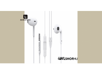 Borofone Original vezetékes fülhallgató/headset BM30 - Fe