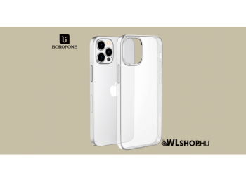 Borofone iPhone 12/12 Pro (6.1) ütésálló szilikon tok BI