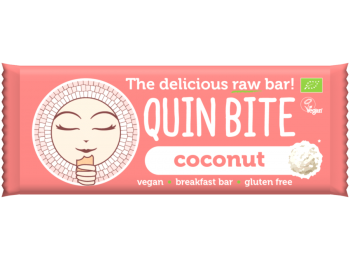 Bio Quin Bite nyers szelet (30g) – Kókusz