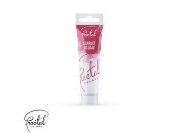 Skarlátvörös Fractal ételfesték gél