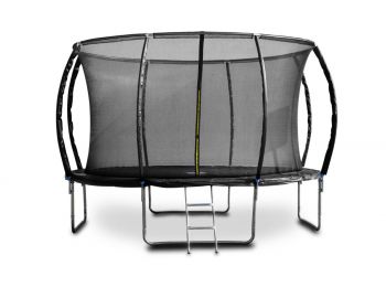 G21 SpaceJump trambulin védőhalóval, 366 cm, ajándék l�