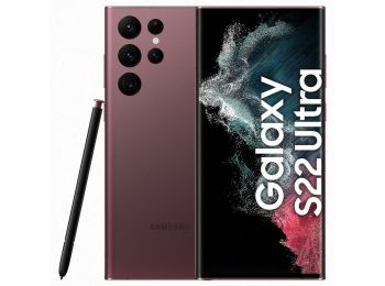 Samsung S22 Ultra S908 5G Dual Sim 12GB RAM 512GB Burgundi