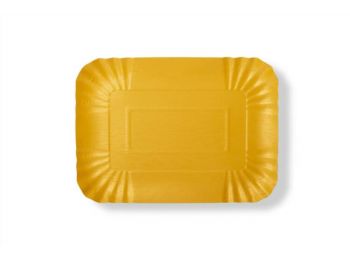 Sárga 18*25 cm-es szögletes tortaalátét