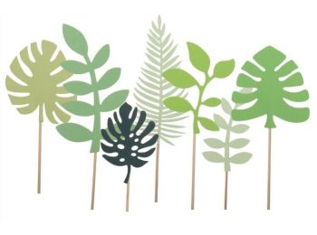 7 részes pálmalevél alakú torta beszúró készlet