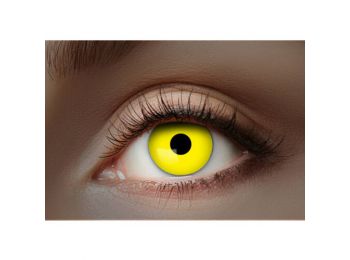 Eyecatcher színes kontaktlencse - 1 hónapos, UV sárga
