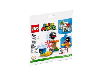 LEGO Super Mario - Fuzzy és Gomba emelvény kiegészítő szett (30389)