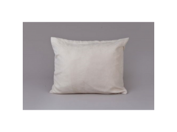 BŐRHATÁSÚ KRÉM díszpárnahuzat 40x50 cm