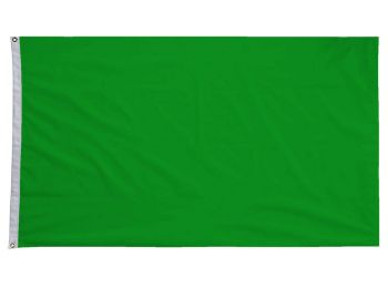 Egyszínű gokart zászló 90x150cm - zöld