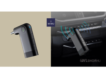 WiWU Bluetooth kihangosító, 3,5 mm-es Jack AUX audio adapt