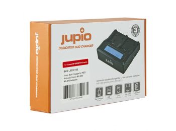 Jupio dupla akkumulátor töltő Canon BP-9XX / RED KOMODO akkumulátorokhoz