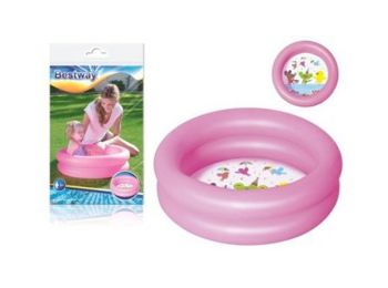 Bestway 2 gyűrűs gyerekmedence 61x15 cm - pink