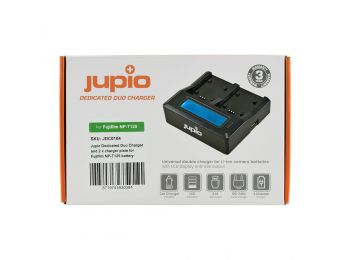 Jupio Duo akkumulátor töltő Fuji NP-T125 akkumulátorhoz