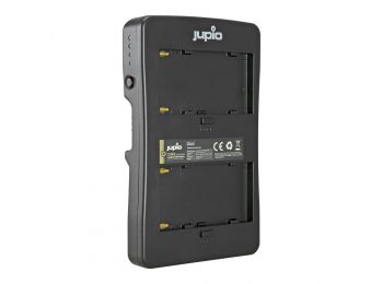 Jupio ProLine akkumulátor töltő adapter 2x Sony NP-F akku