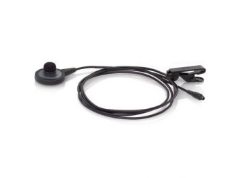 Kitűző mikrofon szövet anyagon átszúrható csatlakozó 