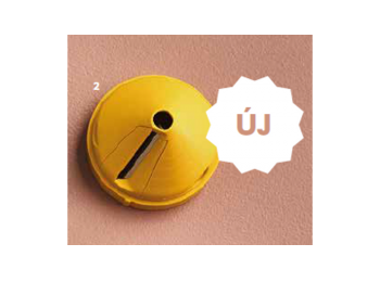 KonyhaGuru Spirál Tagliatelle vágóbetét sárga Tupperwar