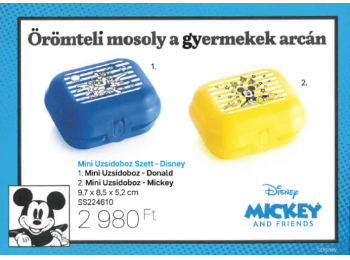 Mini Uzsidoboz Szett Disney Tupperware