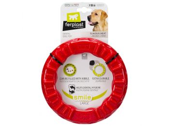 Ferplast Smile Dog Dental Toy piros L