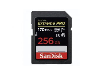 SanDisk SDXC Extreme Pro 256GB UHS-1/C10/U3/V30 SDSDXXY-256G