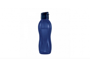 Öko palack 750 ml sötétkék kipattintható kupakkal Tuppe
