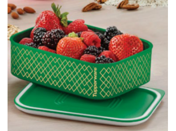 Mindennapi Szögletes 500 ml zöld-arany Tupperware