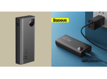 Baseus Adaman Metal 30000mAh külső akkumulátor, 22.5W 2xU