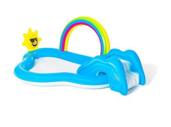 Bestway Rainbow 257cm felfújható gyermek szivárvány mede