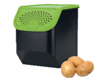 Lélegző kamra burgonyához 5,5 L zöld Tupperware