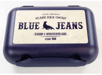Útitárs Blue Jeans sötétkék Tupperware