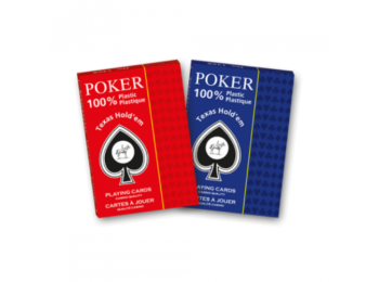 Texas Hold'em plasztik póker kártya