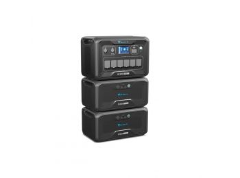 Bluetti AC300 Home Battery Backup (3000W) + B300 (2 db) extr
