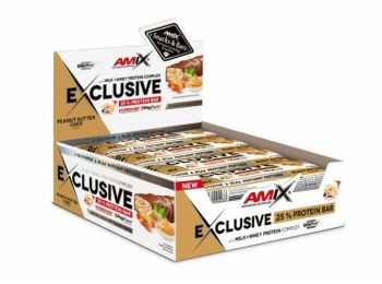 Exclusive Protein Bar Box 12x85g peanut-butter-cake AMIX Nutrition