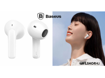 Baseus Bowie E3 TWS Bluetooth5.0 vezeték nélküli fülhallgató/headset - Fehér
