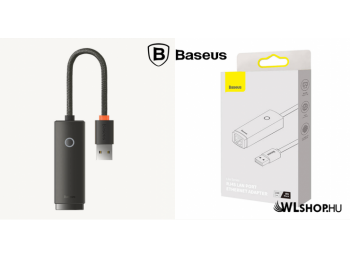 Baseus Lite Series USB - RJ45 hálózati adapter 100Mbps - Fekete