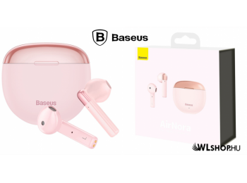 Baseus Encok W2 TWS Bluetooth fülhallgató/headset - Rózsa