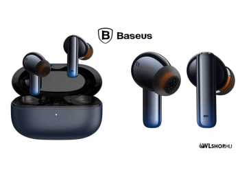 Baseus Storm vezeték nélküli fülhallgató/headset ANC, TWS -Fekete