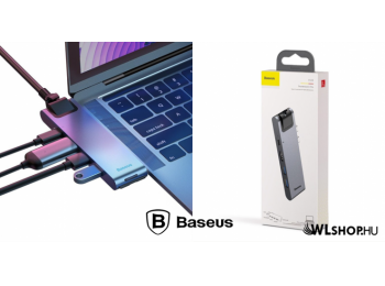 Baseus Enjoyment 7in1 Dual Type-C to HDMI + USB 3.0 + LAN + 
