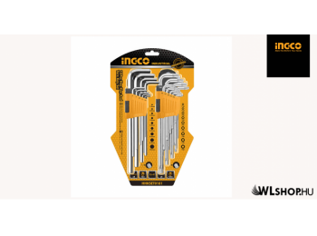 INGCO imbuszkulcs készlet 1.5-10mm T10-T50