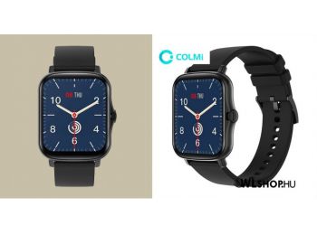 Colmi P8 Plus okosóra - Fekete