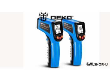 Deko Tools CWQ04 Hőmérő pisztoly -50~600℃ otthon/ipar