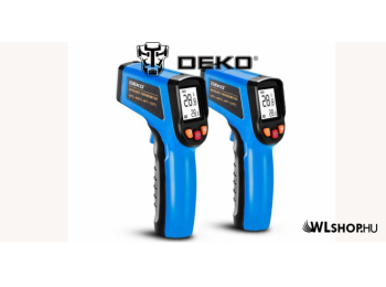 Deko Tools CWQ03 Hőmérő pisztoly -50~400℃ otthon/ipar