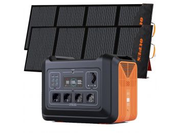 OUPES 2400 hordozható erőmű (2232Wh/5000W) + PV480 hordoz