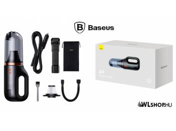 Baseus A7 vezeték nélküli autós porszívó 90W - Szürke