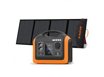 OUPES 600 hordozható erőmű (595Wh/600W) + OUPES PV100 hor
