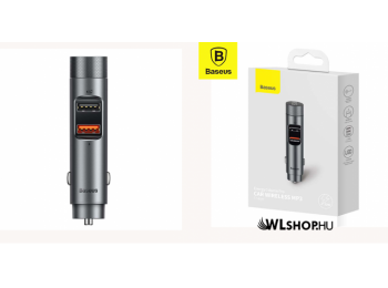 Baseus Energy Column FM Transmiter Bluetooth 5.0 autós töl