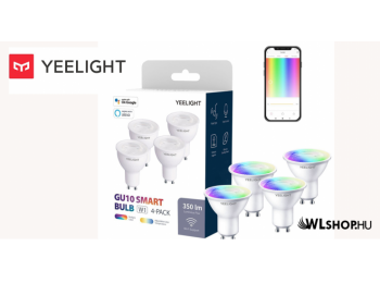 Yeelight W1 Intelligens izzó GU10, 2700K, 350 lumen (színe
